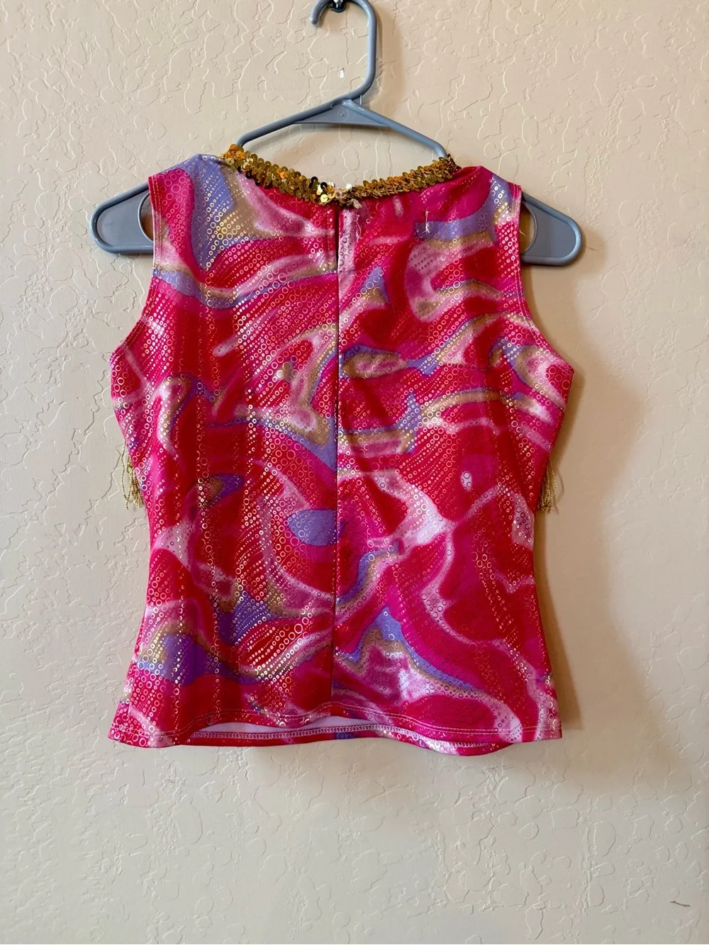 Chasing Fireflies Girls Size 14 Disco Costume Set Bell Bottoms matching Headband